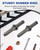 10 Pcs Rock Splitting Wedges 5/8" Wedge and Feathers Shims Set