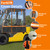 Forklift Cover All-Weather All-Season Use, Universal Type,EVA Transparent Material， Forklift Cover fits Most Standard forklifts，600D Oxford Cloth Waterproof, UV Protection, Dustproof