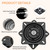Tissting Swivel Base 7in Chair Turntable Base 180 Degree Automatic Rebound Dual Bearings Run Swivel Plate Replacement for Recliner Chair Furniture Chairs Stool