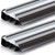 Briwooody 2 Pack 36" Replacement Door Sweep Hardware Double Bubble Kerf Door Sweep Door Bottom with Vinyl Fins Weather Stripping Door Seal for Bottom of Door Exterior, Weatherproof Design
