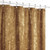 Fredsure Distressed Velvet Shower Curtain Set, 13 Pieces Caramel Gold Including1 Piece 72"x72" Shower Curtain and 12 Pieces Silver Hooks