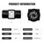 2 Inch Inline Duct Fan 6W with Speed Controller, 50mm Ventilation Blower