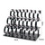 3-Tier Watch Stand Holder Removable 24 Acrylic Watch Jewelry Display Rack Watch Display Rack Organizer for Men and Women (Black)