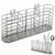 304 Stainless Steel Sink Utensil Holder with Hooks, Dish Drying Rack