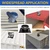 8 Inch Shipping Container Roof Vent Adapter, Corrugated Roof Vent Adapter