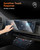CDEFG 2PACK For 2024 2025 2026 Hyundai Santa Fe Screen Protector - 12.3 Inch All-in-One 9H HD Tempered Glass & AC - Santa Fe (SE, SEL, XRT, Limited, Calligraphy) Touchscreen Accessories
