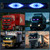 Devil Eyes Light for Cars, 69.4''x7.6'' Super Large Flexible LED Display, USB Programmable Dynamic Big Eye Lights for Windshield, Bluetooth APP Control, Ideal for Commercial Trucks and Large Vehicles