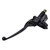RCRBT Right Hand Front Brake Master Cylinder Lever for 7/8 Inch 22mm Handlebar, Universal Hydraulic Brake Pump for ATV Dirt Bike Scooter Go Kart, 12.7mm Bore, M10 x 1.25 Banjo, Black