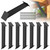 8 Pcs Pergola Brackets 4"x 4", Heavy Duty 45 Degree Angle Support Bracket for Wooden Structures Such as Gazebos, Pergolas
