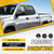 HECASA 4 Mirror Covers+ Door Handles Kit Compatible with 2007-2022 Tundra