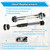 RV Water Heater Elements Kit Compatible with Suburban Water Heater,Include 9.25" Magnesium Anode Rod*1,520900 Electric Heating Element*1,232306 Thermostat Switch*1,Dual Hex Wrench*1 Replacement Parts