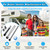 RV Water Heater Elements Kit Compatible with Suburban Water Heater,Include 9.25" Magnesium Anode Rod*1,520900 Electric Heating Element*1,232306 Thermostat Switch*1,Dual Hex Wrench*1 Replacement Parts