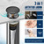 UZLEZ Brass Freestanding Bathtub Tub Drain Stopper, Matte Black