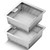 Tuanse 2 Pcs 8.5 x 8.5 x 3'' Stainless Steel Floor Drain Strainer