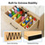 4 Pack 6" Deep Bamboo Drawer Dividers, 17-22" Expandable Kitchen Organizers