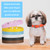 16 Pcs Adjustable Newborn Puppy Collars for Litter - 8 Colors PU Leather Whelping Collars for Puppies, Suitable for Small Medium Breed Dogs & Kittens (9.05-11.41 Inches)