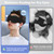 Sleep Mask for Dry Eyes, 100% Blackout Hydrating Sleeping Mask Black