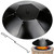 32 inch Fire Pit Lid Round,Metal Fire Pit Lid with Handle & Poker Fits for Fire Pits up to 30",Outdoor Firepit Lids Heavy Duty for Firepit Replacement Kit Accessory-Black