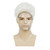 Tseses Mens White Short Wig Soft Layered Natural Synthetic Replacement Costume Wig Halloween Hair Wigs