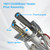 Water Heater Thermopile，100112330 9007876 9007877 Water Heater Pilot Assembly NAT Gas Thermopile Water Heater Replacement Parts for A.O.Smith Water Heater Parts Whirlpool 300 301 Series