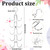 HANLANXUE 4 Pack Purse Organizer for Closet, Purse Hanger with 10 Big Hooks, 360 Degree Rotation Bag Holder for Organizer Display, Foldable Space Saving Hangers Rack for Handbag, Belt, Scarve, Tie