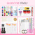 PEACECOLOR Acrylic Nail Kit with Drill and U V Light for Nail Extension