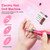 PEACECOLOR Acrylic Nail Kit with Drill and U V Light for Nail Extension