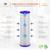 Aquaboon Pleated Sediment 5 Micron Water Filter Replacement 10 x 2.5 6-Pack