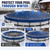 Pool Pillows for Above Ground Pools, Hyperzoo 6 ft Winter Pool Cover Pillow