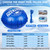 Pool Pillows for Above Ground Pools, Hyperzoo 6 ft Winter Pool Cover Pillow
