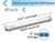 Accway 13'' BL T8 F10W Replacement Bulbs for Liba, Aspectek Black Blue Lighting Tube,10Watt Linear F10T8/BL Fluorescent Lamps for 20W Electric Machine Light,4pack