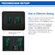 ELECTECK 2 Pack Non-Programmable Digital Thermostat, 1 Heat/1 Cool, Black