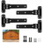Heavy Duty Gate Hinges, 900 Lbs Capacity and Built-in Ball Bearings