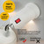 360° Adjustable 2 in 1 E26/E27 Splitter Socket Adapter for Standard LED Bulbs with Switch