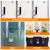 DAERDUO 24 Pack 40 mm (1-9/16") Keyed Alike Laminated Padlocks with 48 Keys, Hardened Steel Short Shackle, Heavy-Duty Locks for Gym Lockers, Toolboxes, School Lockers, and Hasp Latches