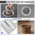 Otoolling 1 Pcs Commercial Floor Drain Strainer, 3" Diameter X 4" Tall