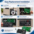 Upgraded 42002-0007S Control Board with 472610Z Switch Pad for Pentair MasterTemp 200/250/300/400 and Max-E-Therm SR200/SR333/SR400NA Series Pool/Spa Heater， Replace 461105