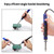 WEP 929D-V 2 IN 1 Desoldering Iron Electric Solder Sucker with 5 Nozzles 0.8/1.0/1.2/1.5mm Soldering Tool Kit with Built-in Desoldering Pump, Iron Stand, Sponge, Cleaning Pin Solder Remover