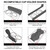 JINKEY Dual Cup Holder Expander for Car, 2 in 1 Multifunctional Large Car Cup Holder Expander Adapter with Adjustable Base, All Purpose Car Cup Holder for Bottles Cups Drinks Snack Organizer Grey