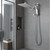 G-Promise All Metal Shower Diverter with Low Handheld Holder (Chrome)