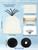 Yearntown 7 Pcs Halloween Snowman Costumes Set for Women Adult