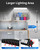 THECHAM 2 Pack 45W LED Shop Light Plug in for Workbench