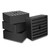 3" x 3" x 1" Shock Pad for Air Compressor or Equipment Solid Rubber,4 Pack