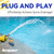 Acquaer 1HP Sump Pump, 4345GPH Submersible Water Pump