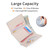 GAEKEAO Small Wallet Women Vegan Leather Girls Cute Wallets Ladies Mini Trifold Card Holder Floral Pattern with ID Window Purse