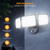 Onforu 130W Dusk to Dawn Flood Lights Outdoor,6500K Outdoor Lighting,13000LM Super Bright Lights,IP65 Waterproof Hardwired LED Security Lights for Garage,Yard,Outside