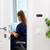 CLISPEED Slide Door Sign Red Green Slider Indicator Door Indicator Privacy Sign Conference Room Privacy Slider for Home Office Restroom Conference Hotels Hospital, 10x4cm, Black