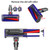 Soft Roller Cleaner head Replacement for Dyson V7/V8/V10/V11/V15,Quick Release Vacuum brush Attachments Gentle on Hard Floors for Dyson SV12/SV14/SV10 Vacuum Cleaner