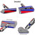 Soft Roller Cleaner head Replacement for Dyson V7/V8/V10/V11/V15,Quick Release Vacuum brush Attachments Gentle on Hard Floors for Dyson SV12/SV14/SV10 Vacuum Cleaner