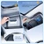 Tumecos Car Sun Visor Organizer, Auto Consoles Organizer with Sunglass Holder,Multi-Pocket Visor Accessories for Truck, SUV，Card/Pen/Driver's License Holder